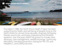 Tablet Screenshot of healthproject.org